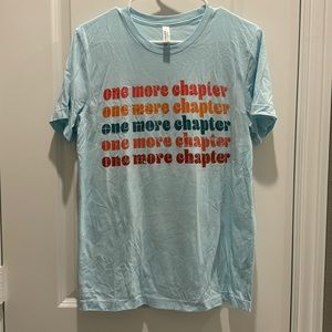One More Chapter graphic tee